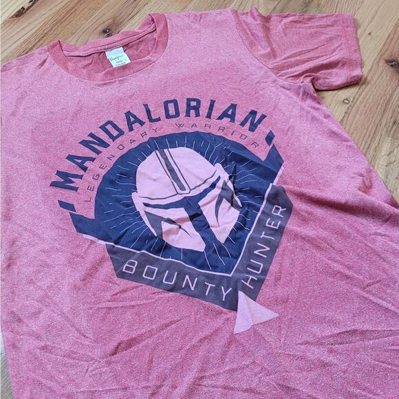 Boys Star Wars The Mandalorian Warrior Emblem Premium Tee Large - Picture 4 of 4